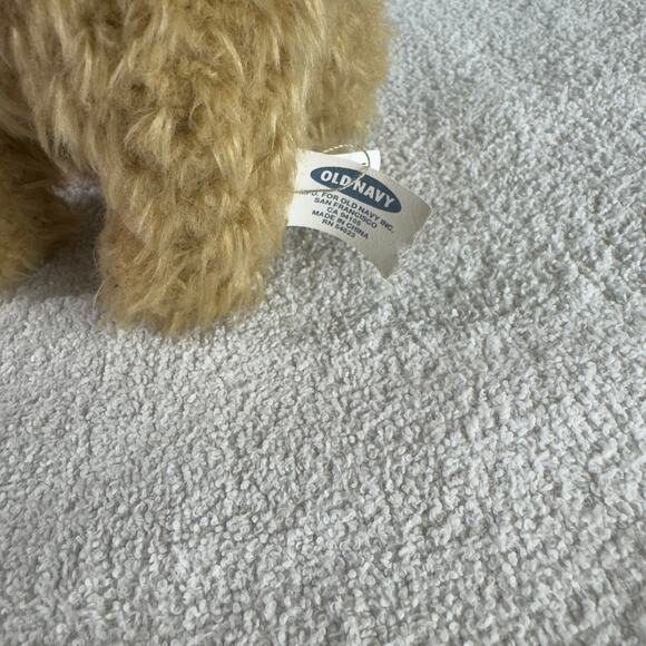 Old Navy Dog Plush 6 Inch Blue Bandana Stuffed Animal Toy 2001 - Picture 10 of 11